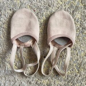 Light pink half shoes